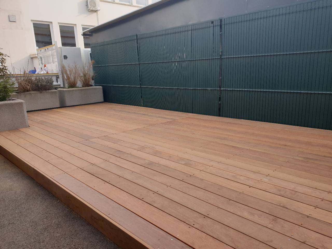 Terrasse en bois à Colmar Wittelsheim